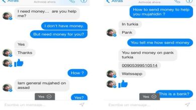 Los yihadistas de Siria usan Facebook para cibersexo y para pedir dinero