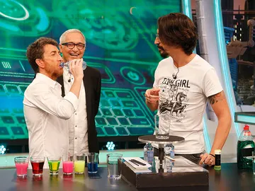 Pablo Motos, Xavier Sardà y Marron en El Hormiguero 3.0 Pablo Motos, Xavier Sardà y Marron en El Hormiguero 3.0