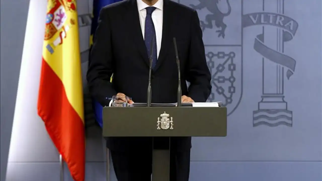 Rajoy: "La ruptura no tiene el respaldo de la mayoría"