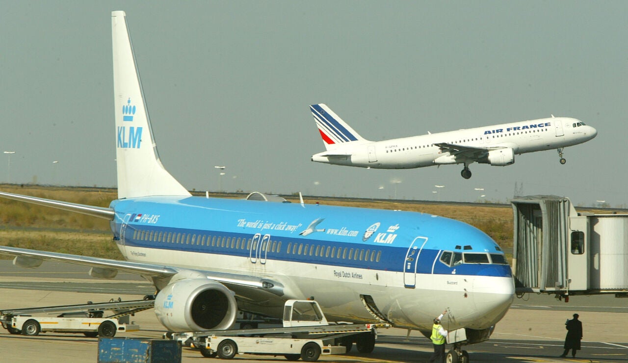 Avi&oacute;n de la compa&ntilde;&iacute;a KLM