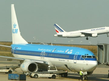 Avión de la compañía KLM Avión de la compañía KLM