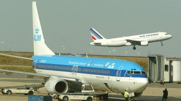 Avión de la compañía KLM