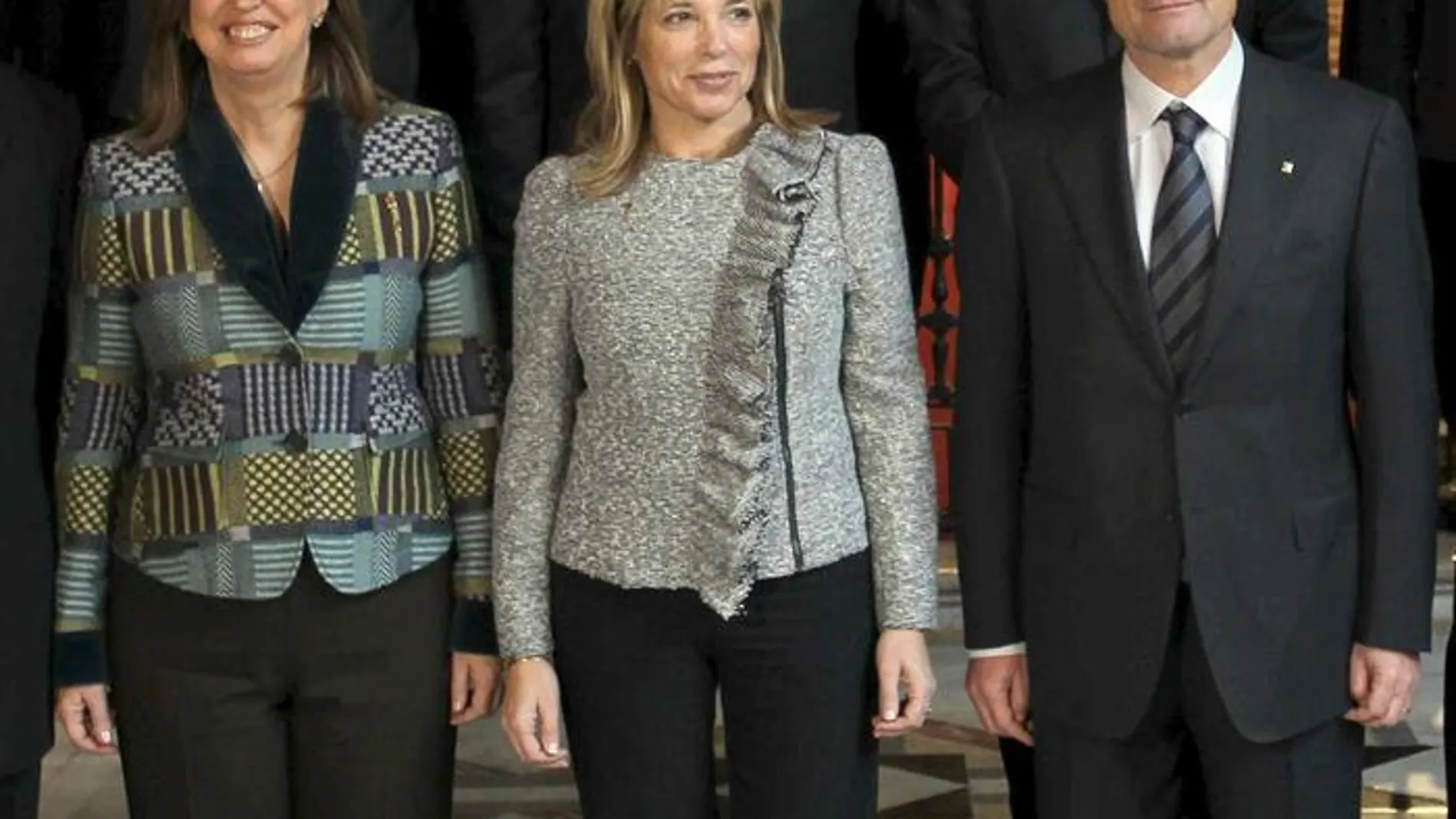 Irene Rigau, Joana Ortega y Artur Mas Irene Rigau, Joana Ortega y Artur Mas