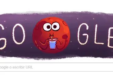 Google homenajea a Marte Google homenajea a Marte