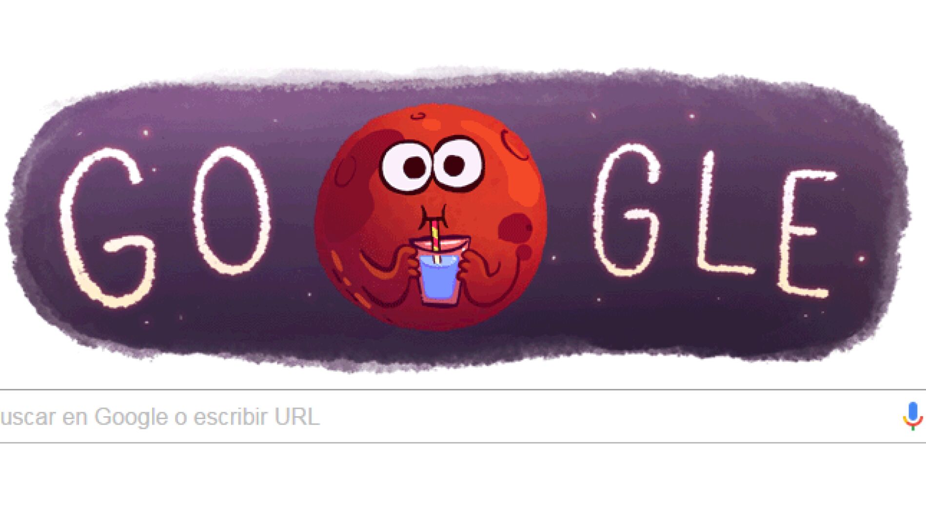 Google homenajea a Marte