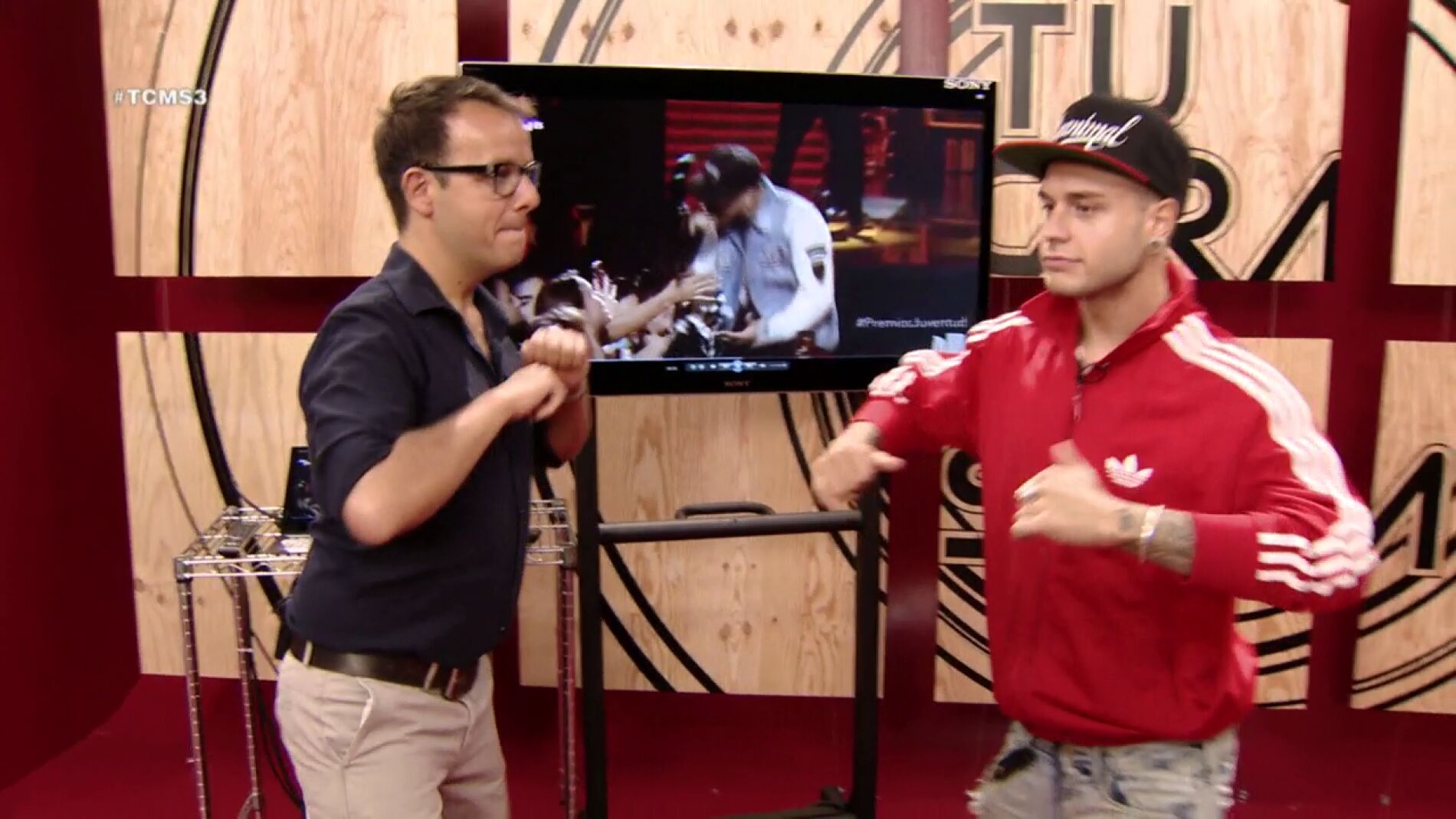 Adri&aacute;n Rodr&iacute;guez en los ensayos