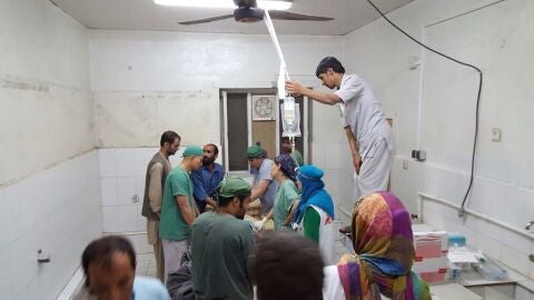 Ataque a un hospital en Afganist&aacute;n