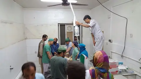 Ataque a un hospital en Afganistán Ataque a un hospital en Afganistán