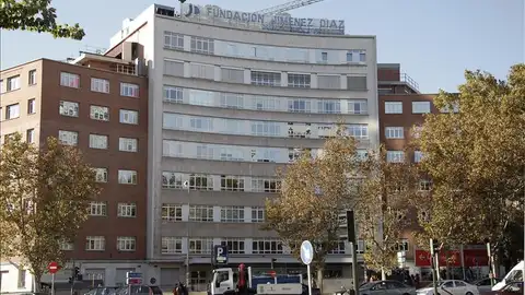 Fachada de la Fundación Jimenez Díaz ubicada en la plaza de Cristo Rey de Madrid. Fachada de la Fundación Jimenez Díaz ubicada en la plaza de Cristo Rey de Madrid.