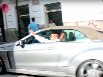 Mohamed VI con su Mercedes-Benz