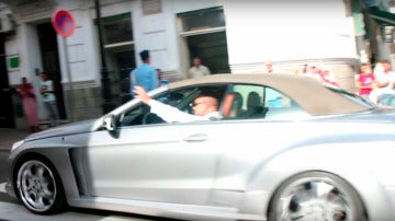 Mohamed VI con su Mercedes-Benz