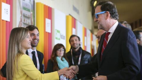 Mariano Rajoy a su llegada a la inauguraci&oacute;n del South Summit 2015.