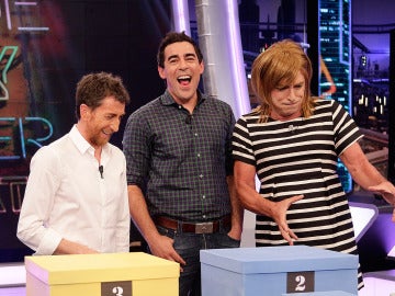 Pablo Chiapella, Manolo Sarriá y Pablo Motos en El Hormiguero 3.0