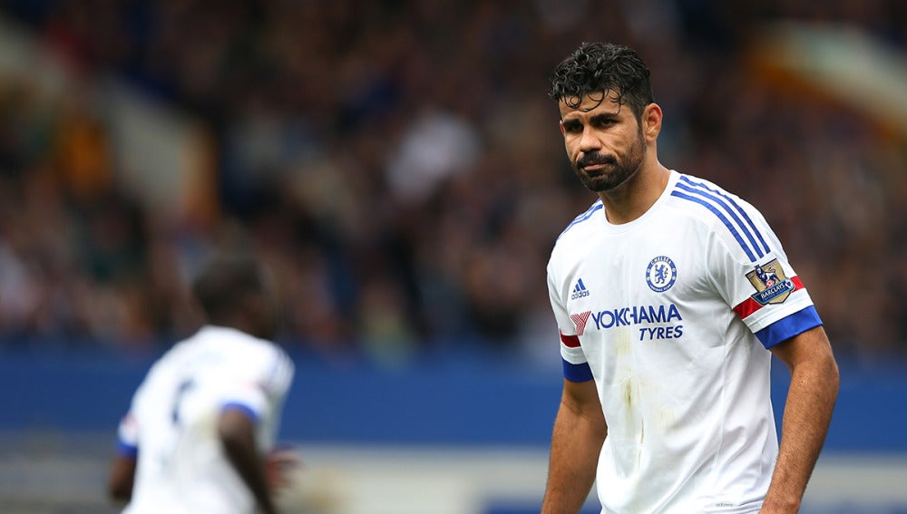 Diego Costa, durante un partido con el Chelsea