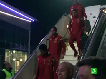La Selección llega a Kiev La Selección llega a Kiev