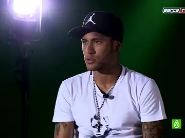 Neymar, en una entrevista Neymar, en una entrevista
