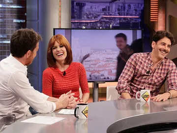 Alexandra Jiménez y Eduardo Noriega en El Hormiguero 3.0 Alexandra Jiménez y Eduardo Noriega en El Hormiguero 3.0
