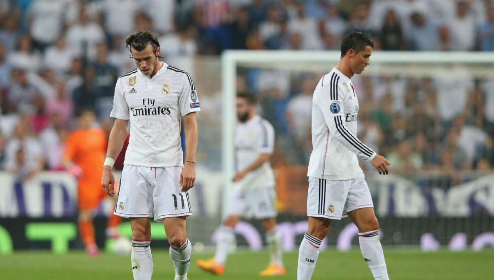 Bale y Cristiano Ronaldo, en un partido del Real Madrid