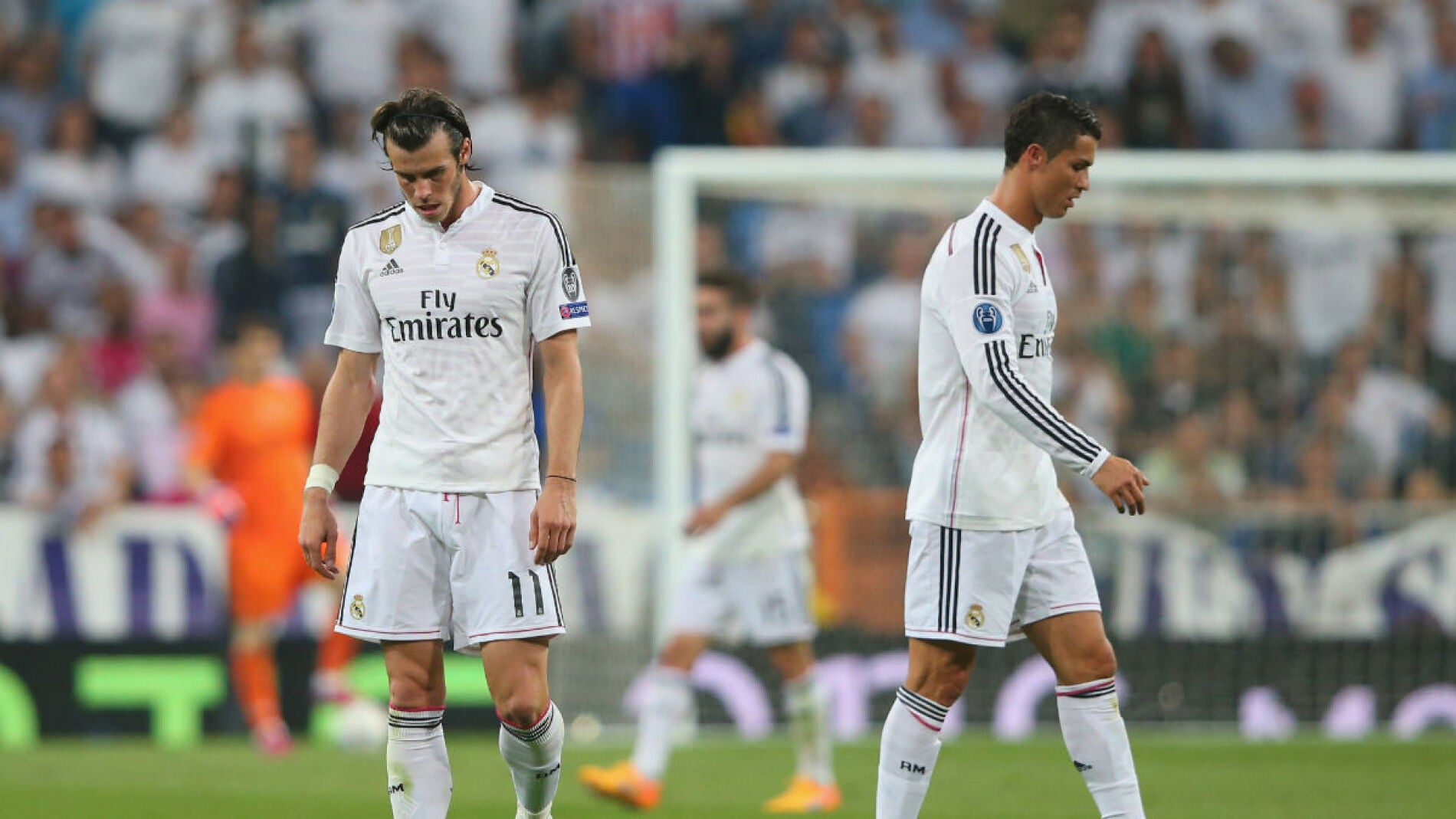 Bale y Cristiano Ronaldo, en un partido del Real Madrid