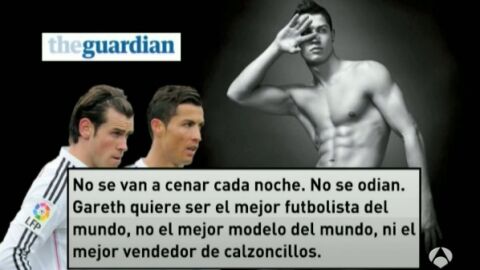 Cristiano Ronaldo y Bale, seg&uacute;n el agente del gal&eacute;s
