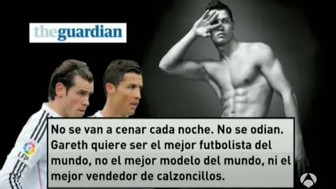 Cristiano Ronaldo y Bale, según el agente del galés Cristiano Ronaldo y Bale, según el agente del galés