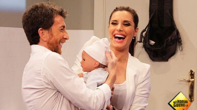 Pilar Rubio nos enseña a hacer ejercio con el carrito del bebé