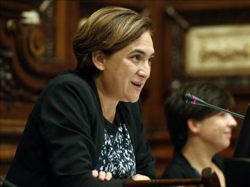 La alcaldesa de Barcelona, Ada Colau