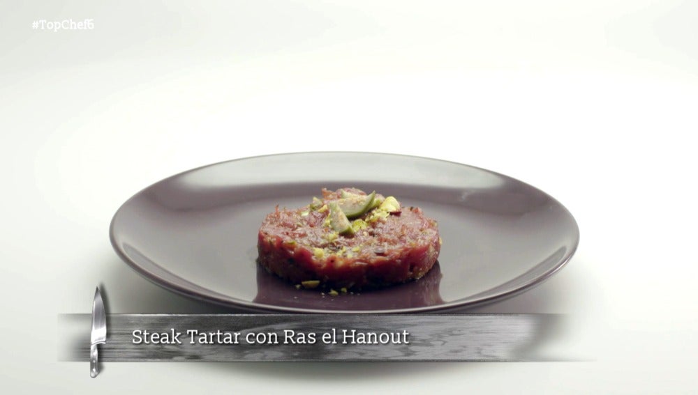 Steak tartar con Ras el Hanout