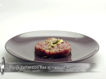 Steak tartar con Ras el Hanout