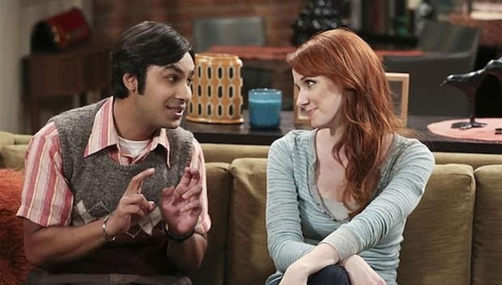 Emily, la novia de Raj en 'The Big Bang Theory', se ...