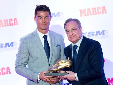 Cristiano y Florentino Pérez Cristiano y Florentino Pérez