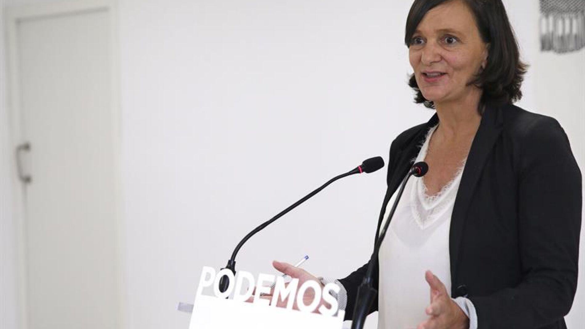 Carolina Bescansa, secretaria de An&aacute;lisis de Podemos.