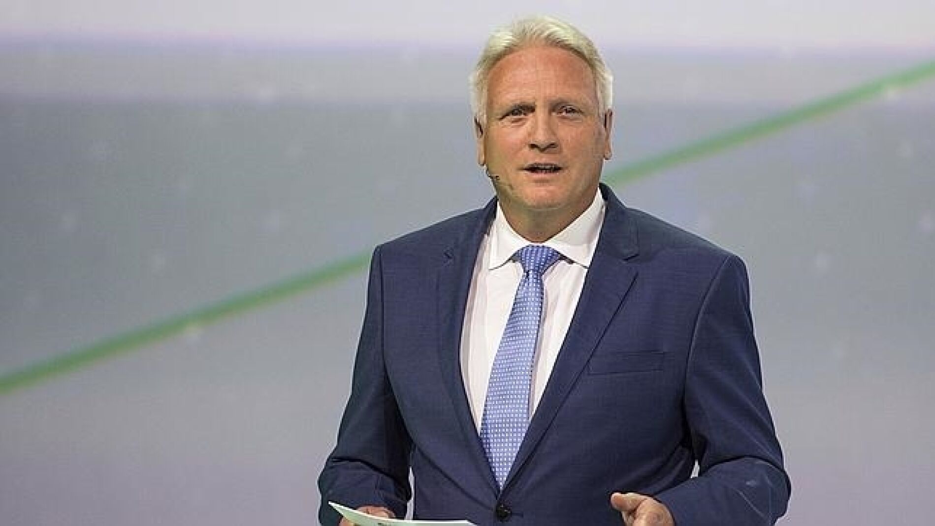 Winfried Vahland, jefe de Skoda Auto.