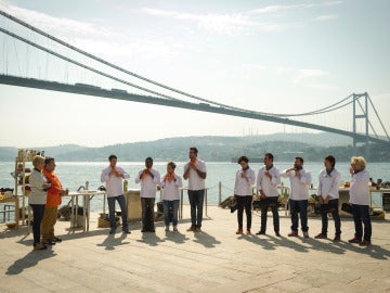 Equipos naranja y gris Estambul