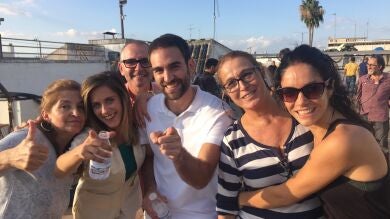 Las primeras imágenes del rodaje de la segunda temporada de 'Allí Abajo' en Sevilla