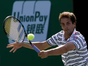 Albert Ramos, en su partido ante Tsonga Albert Ramos, en su partido ante Tsonga