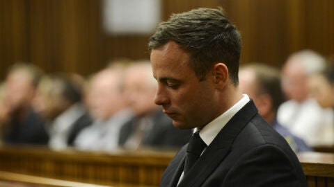 El atleta sudafricano, Oscar Pistorius