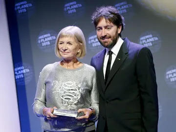 Alicia Giménez-Bartlett y Daniel Sánchez Arévalo Alicia Giménez-Bartlett y Daniel Sánchez Arévalo