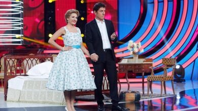 El jurado alaba la dulzura de Silvia Abril imitando a Doris Day