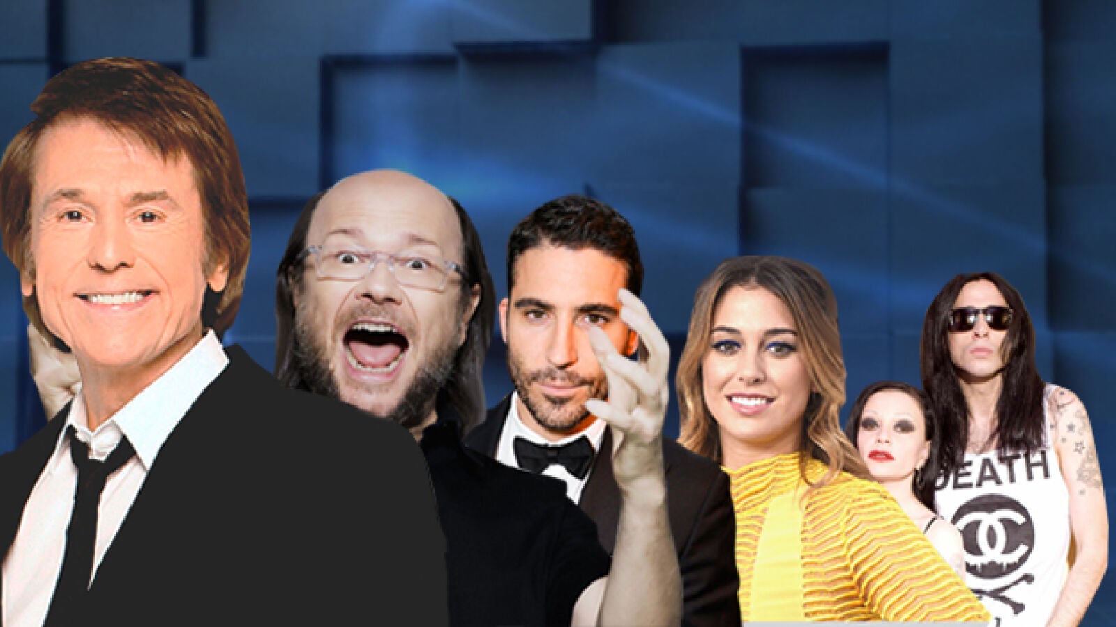 Raphael y Blanca Suárez, Santiago Segura, Alaska y Mario Vaquerizo y Miguel Ángel Silvestre en El Hormiguero 3.0