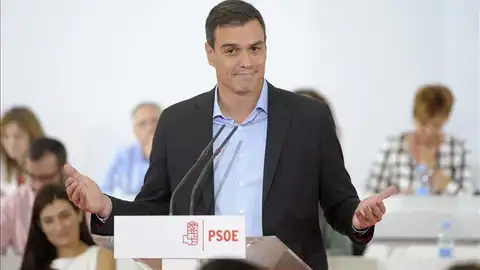 El líder del PSOE, Pedro Sánchez El líder del PSOE, Pedro Sánchez