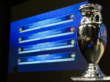 Emparejamientos de la repesca de la Euro 2016 Emparejamientos de la repesca de la Euro 2016