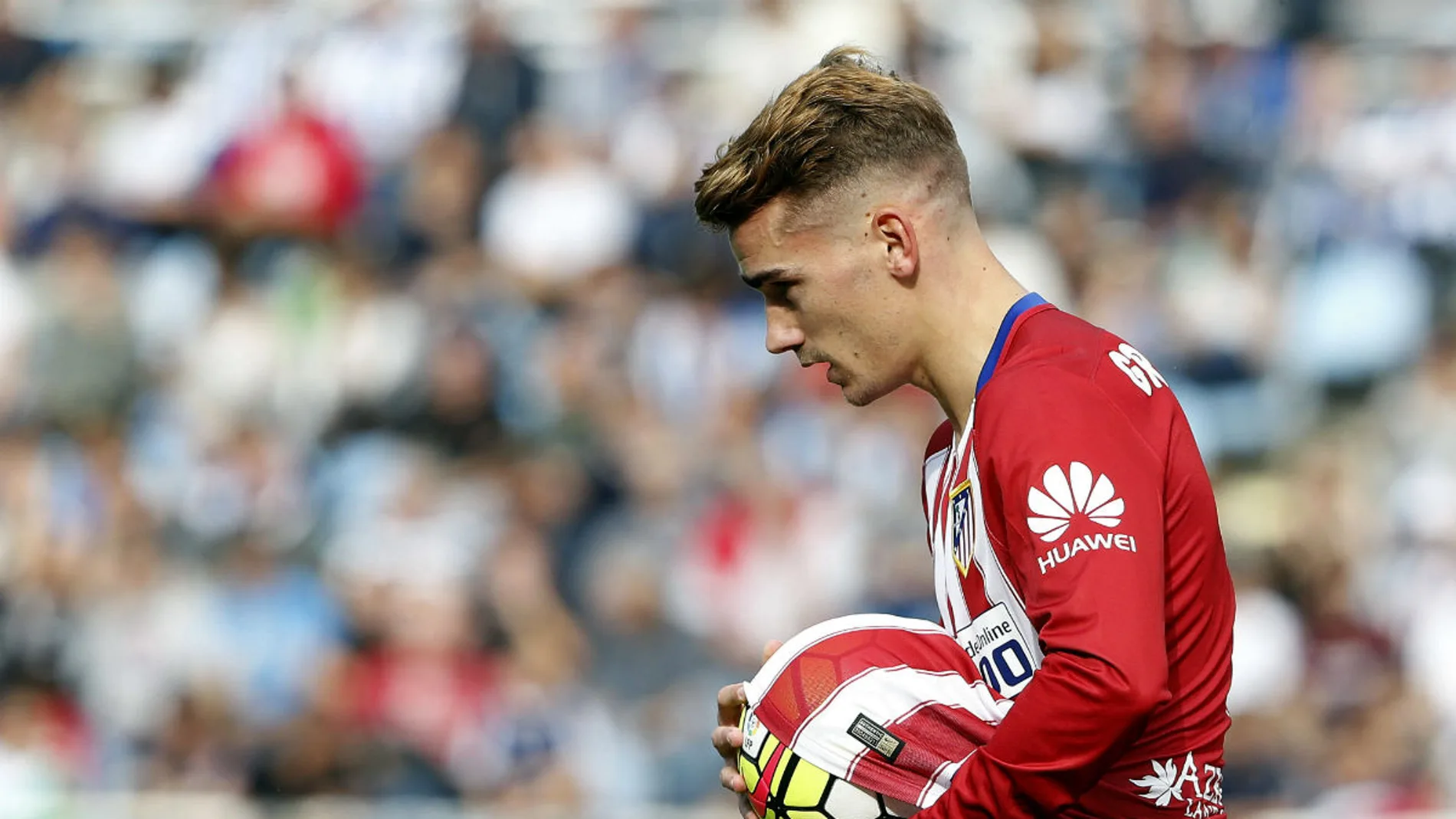 Griezmann, tras marcar ante la Real Griezmann, tras marcar ante la Real