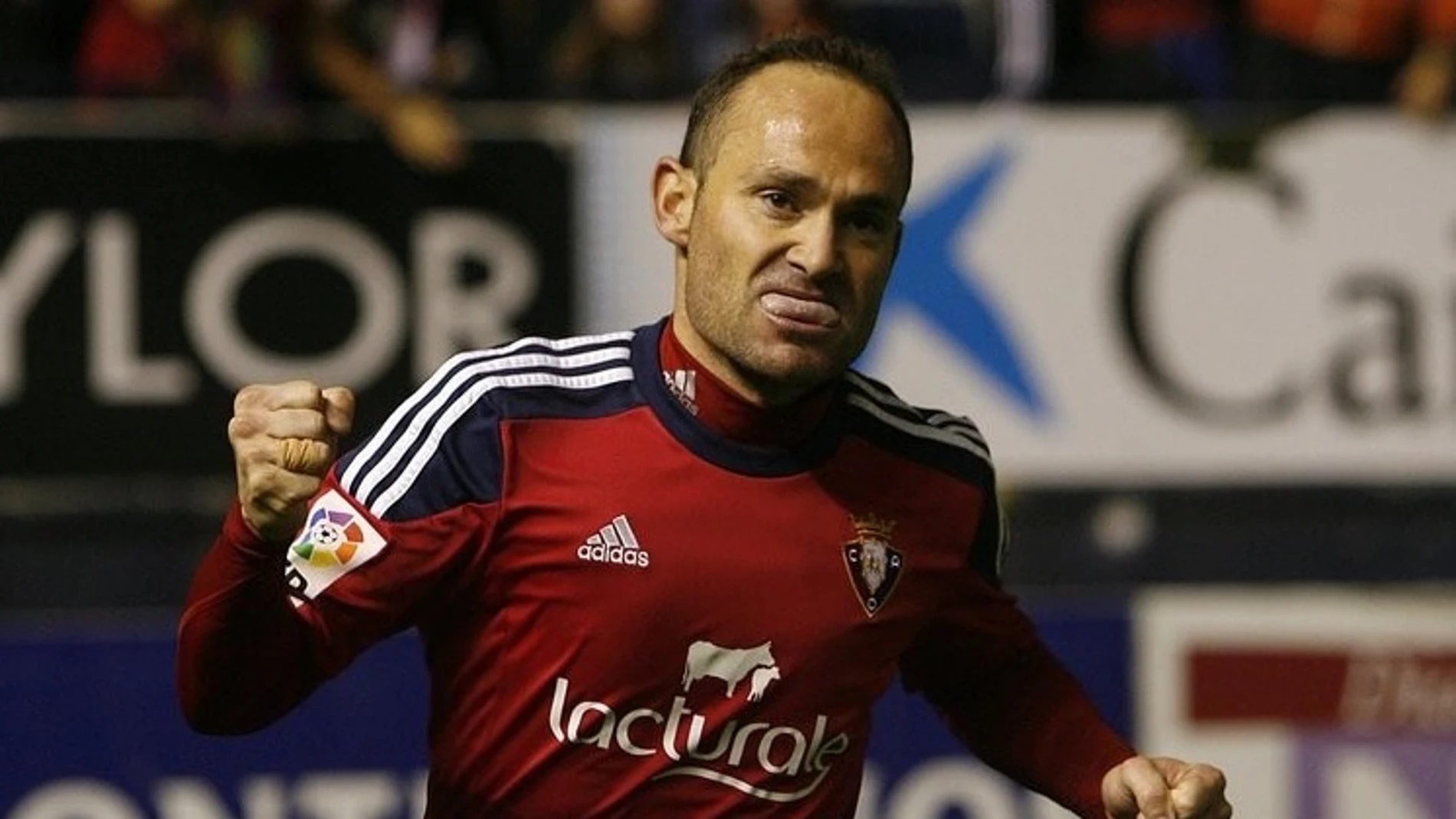 Nino celebra su gol al Albacete Nino celebra su gol al Albacete