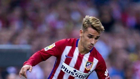 Griezmann, en un partido con el Atl&eacute;tico