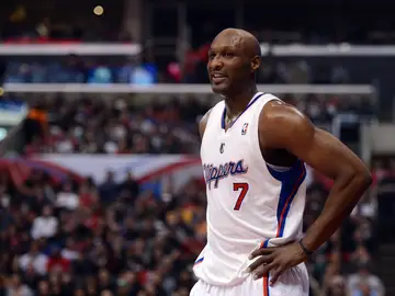 Lamar Odom, con los Clippers Lamar Odom, con los Clippers