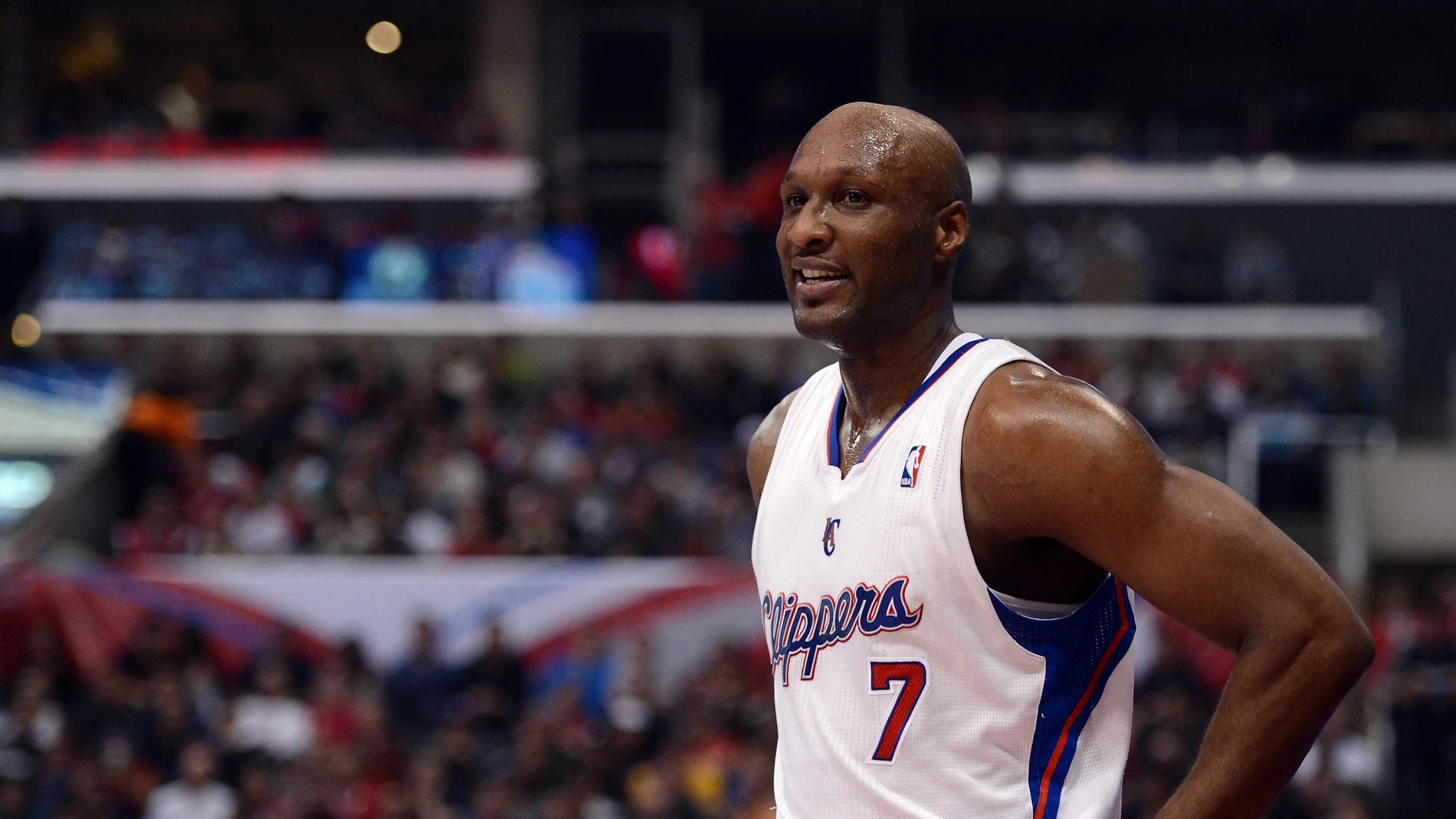 Lamar Odom, con los Clippers Lamar Odom, con los Clippers