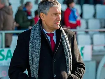 Quique Setién, nuevo entrenador de Las Palmas Quique Setién, nuevo entrenador de Las Palmas