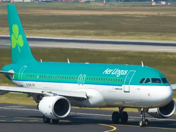 Avión de la compañía Aer Lingus Avión de la compañía Aer Lingus
