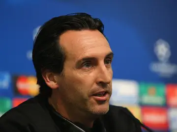 Emery, en rueda de prensa Emery, en rueda de prensa